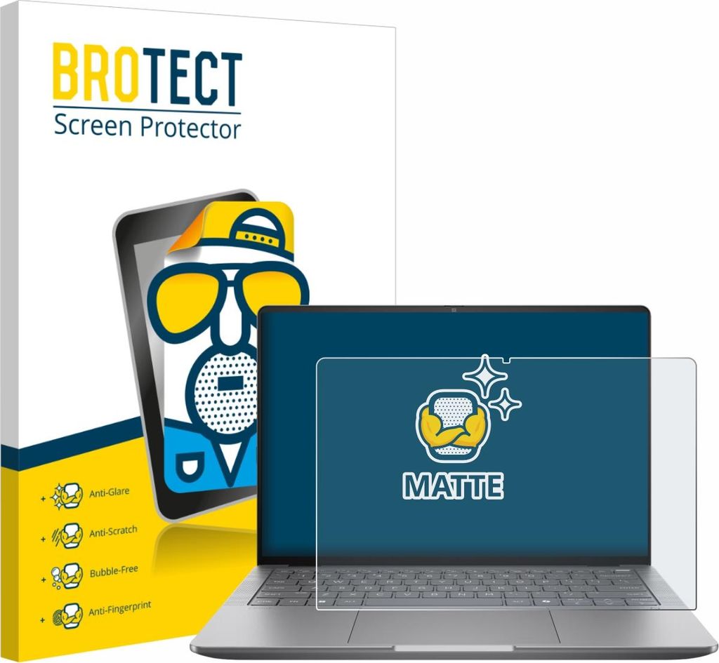 BROTECT Schutzfolie für HP Zbook Ultra G1a 14" Displayschutz Displayschutzfolie Folie Matt Entspiegelungsfolie