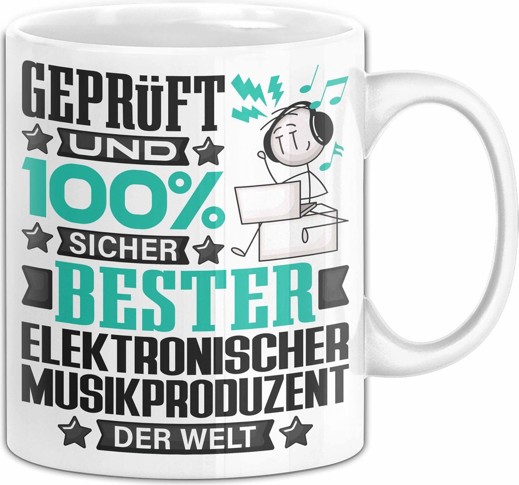 ElektronischerMusikproduzent Geschenk Lustiger Spruch für ElektronischerMusikproduzent Geschenkidee Bester ElektronischerMusikproduzent Der Welt (...