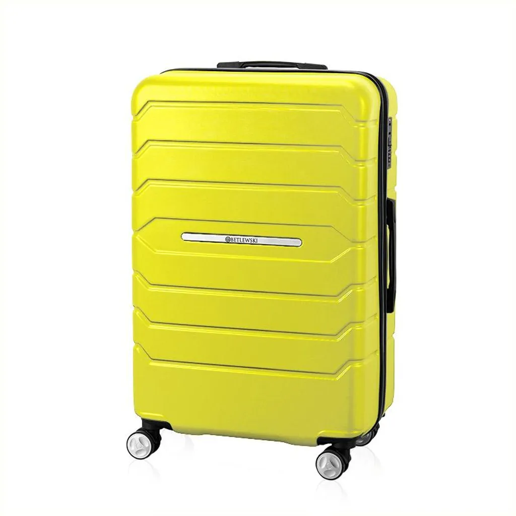 Valise pour Vacances ECLIPSE BWA-16 Jaune - Format L Grand Volume