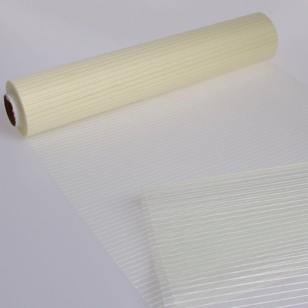 Tischläufer Organza mit Web-Streifen - creme - 28 cm x 15 m - 70 280 012