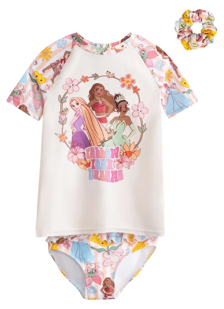Disney Princess - Schwimm-Set für Mädchen NS10031 (110) (Pink/Bunt)