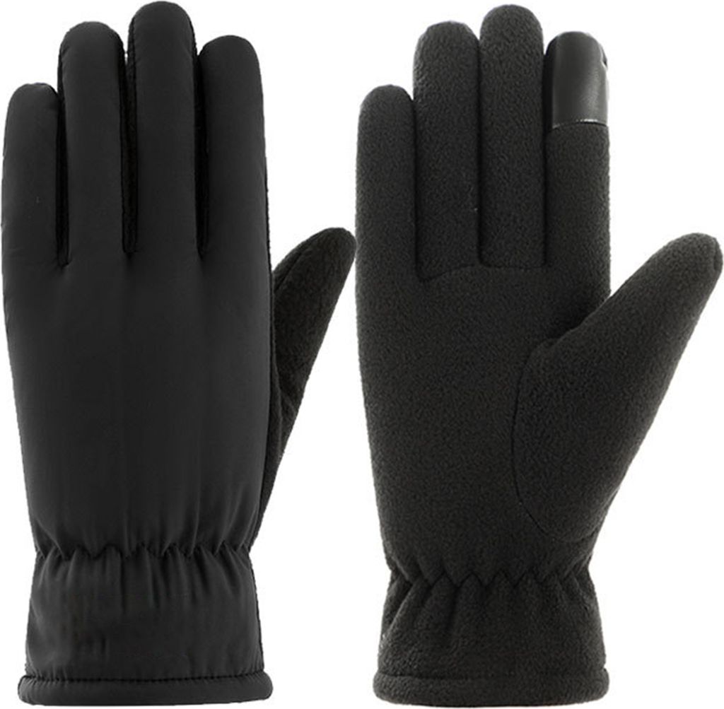 1 Paar Winter-Fahrradhandschuhe, warm, Touchscreen, rutschfest, winddicht, wasserdicht, für kaltes Wetter, für Herren und Damen, Outdoor, Motorra...