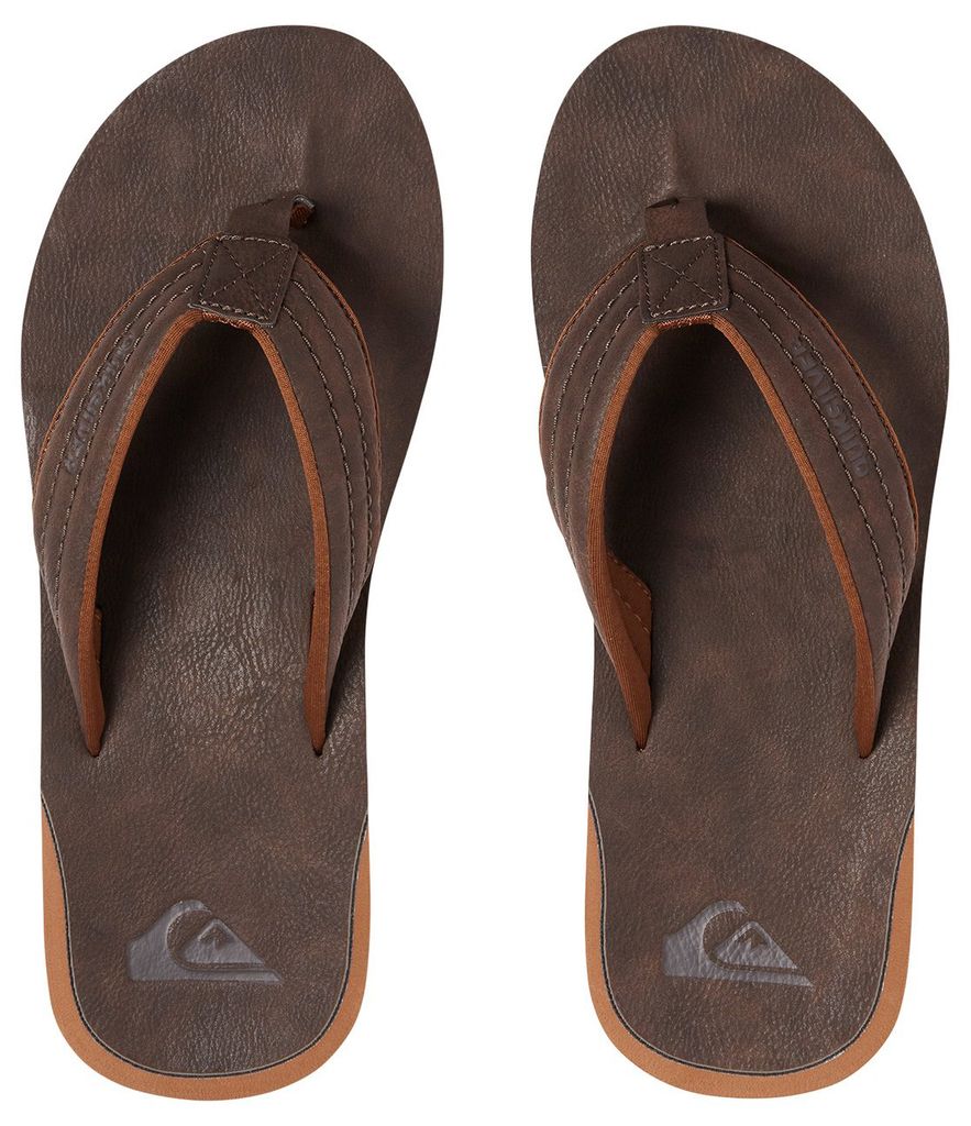 Quiksilver Herren Sandale CARVER NUBUCK SNDL, Größe Schuhe:40, Farben:ctk0-demitasse - solid