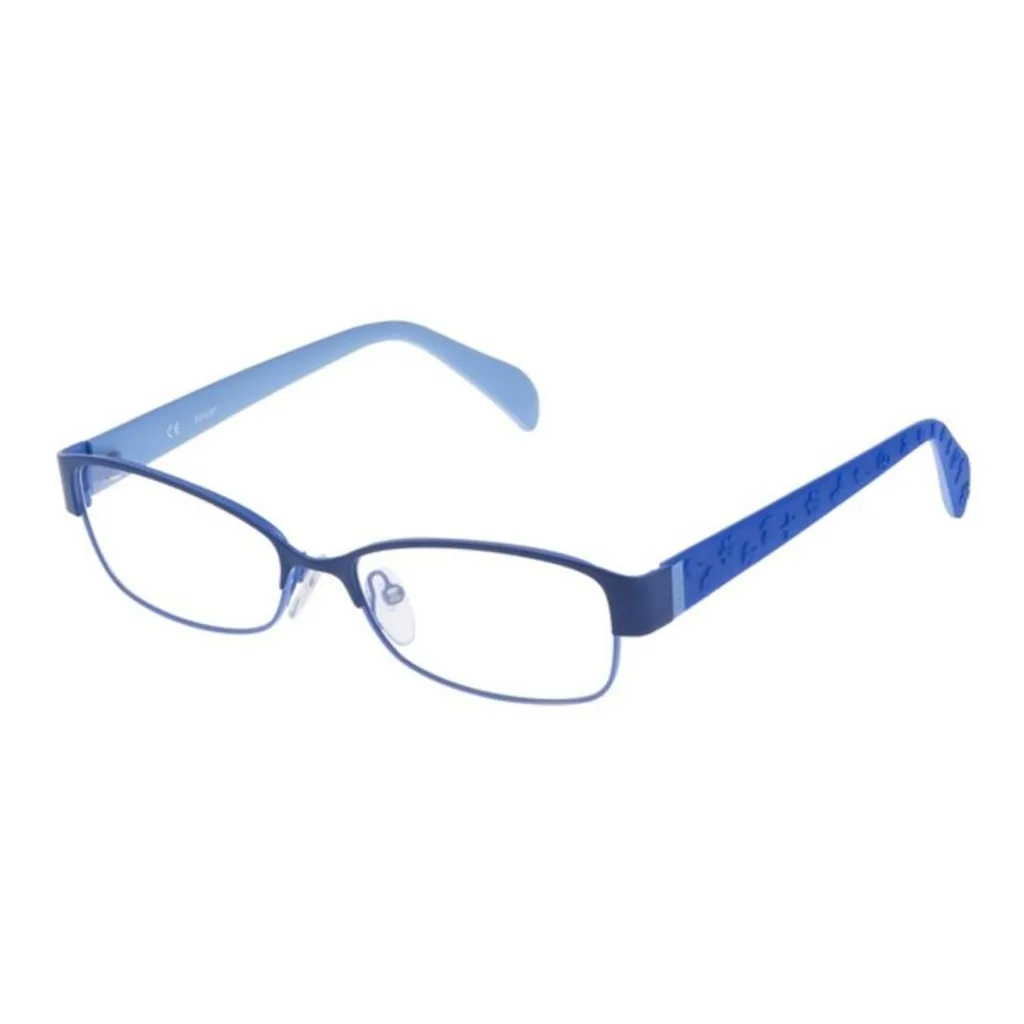 Monture Tous VTO3215306Q5 en acétate bleu 53 mm design ergonomique