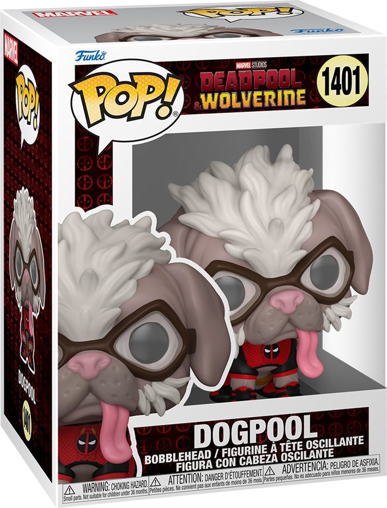 Deadpool & Wolverine - Dogpool 1401 - Funko Pop! Vinyl Produktbild 