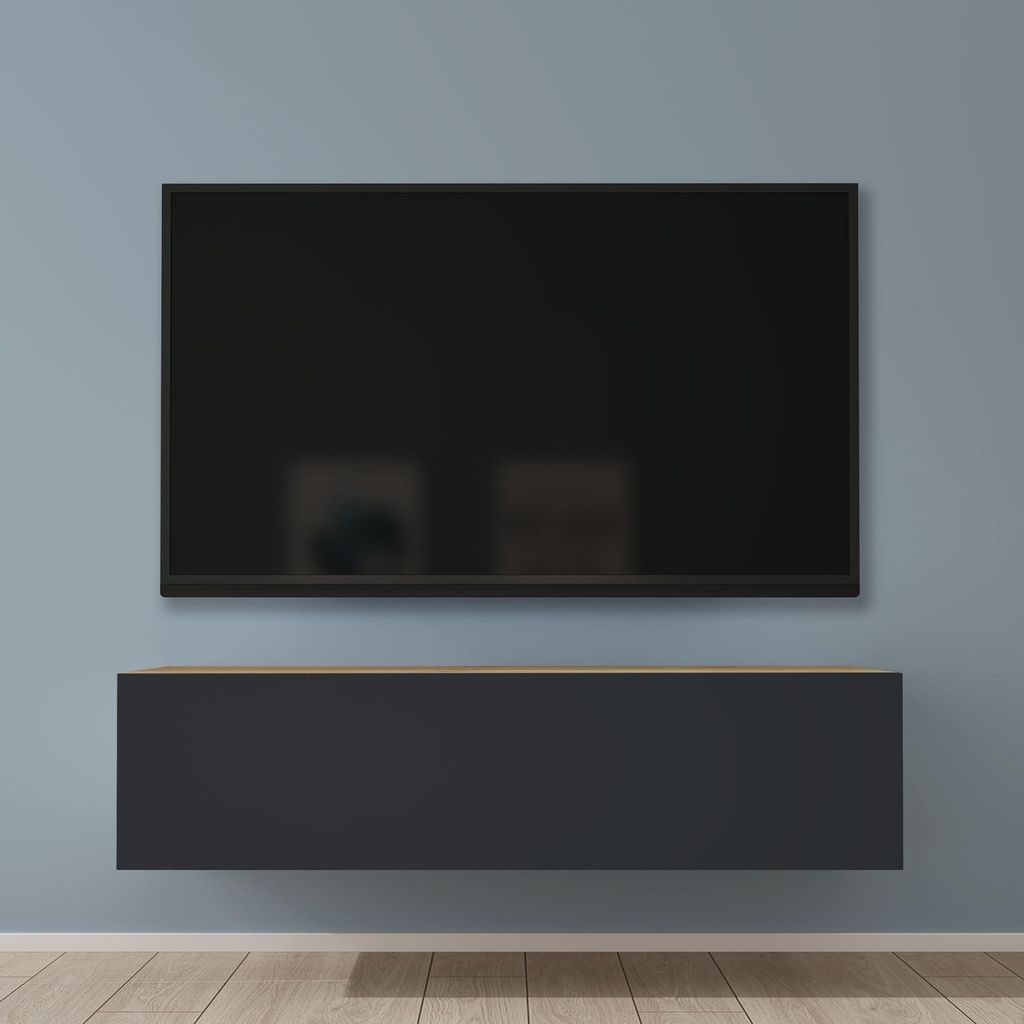 Mai & Mai Fernsehschrank Verdeckter Griff mit Soft-Close Produktbild 