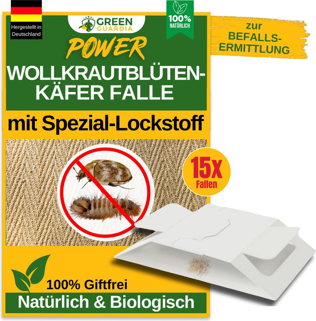 GREEN GUARDIA Wollkrautblütenkäfer Falle mit Produktbild 