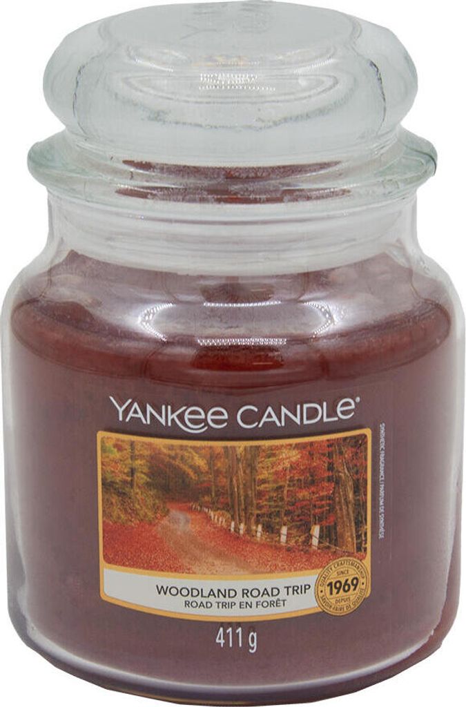 Sviečka vonná sklo WOODLAND ROAD 411g (horí 70hod) Obrázok produktu 