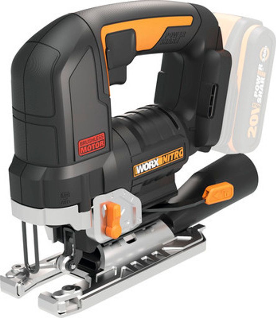 Akku-Pendelhubstichsäge WORX Nitro 20V WX542.9, Brushless Produktbild 