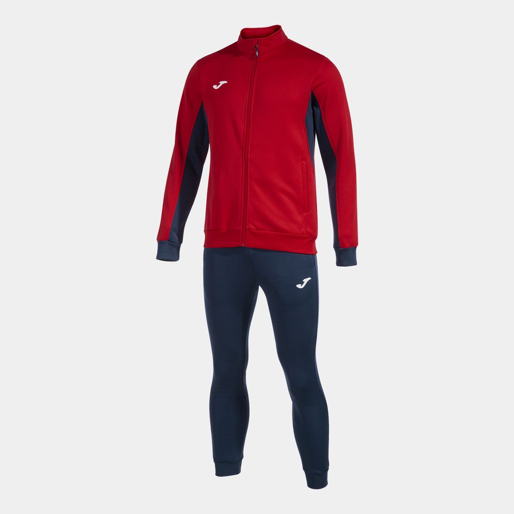 Joma Derby Tracksuit, Rot-Marineblau, 104