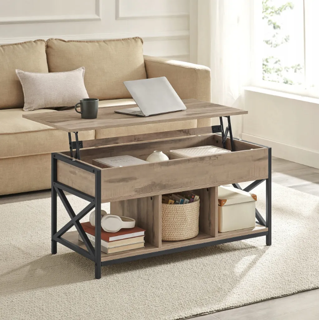 Table basse de salon chêne clair Valora pour une ambiance chaleureuse