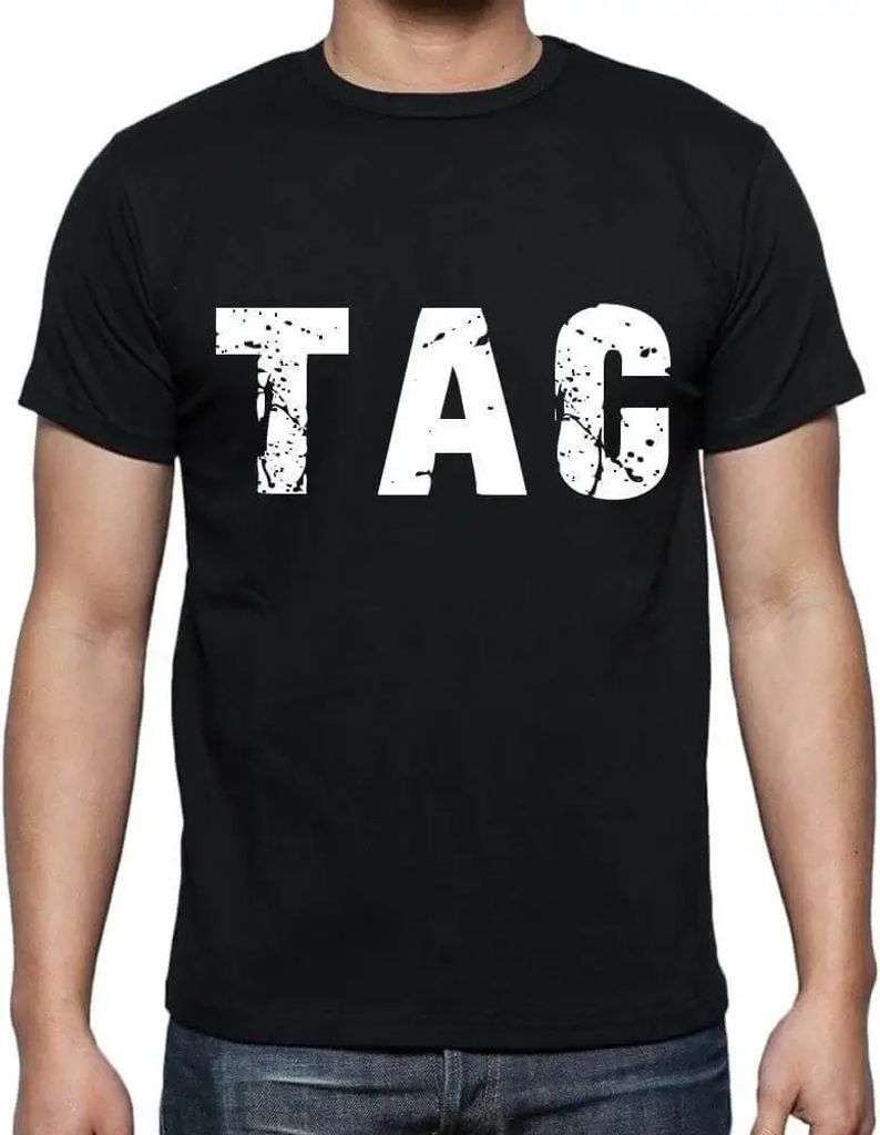 Herren Grafik T-Shirt Tac Öko-Verantwortlich Vintage Jahrgang Kurzarm Lustige Druck Geburtstag Geschenk Mann