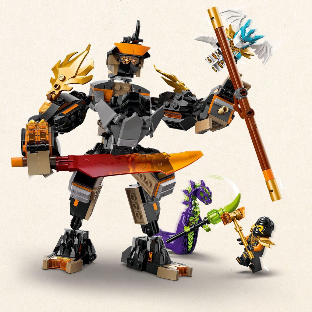 LEGO NINJAGO Coles Action-Mech und Drachen-Zane - Ninja Produktbild 