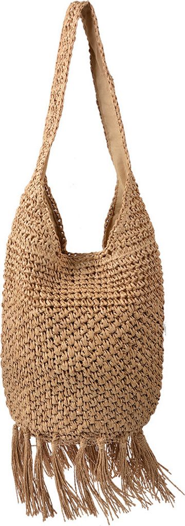 Clayre & Eef Strandtasche 35x35 cm Braun Synthetisch
