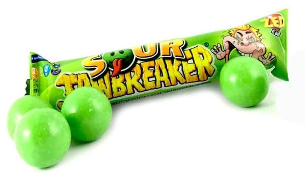 Zed Candy Jawbreaker Sour 4-pack - 40 stuks Productafbeelding 