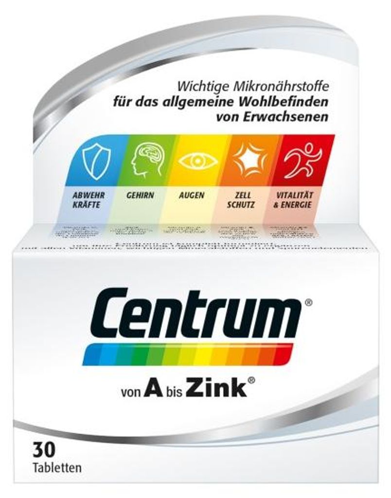 Centrum dalla A allo Zinco Compresse, 30 compresse Immagine del prodotto 