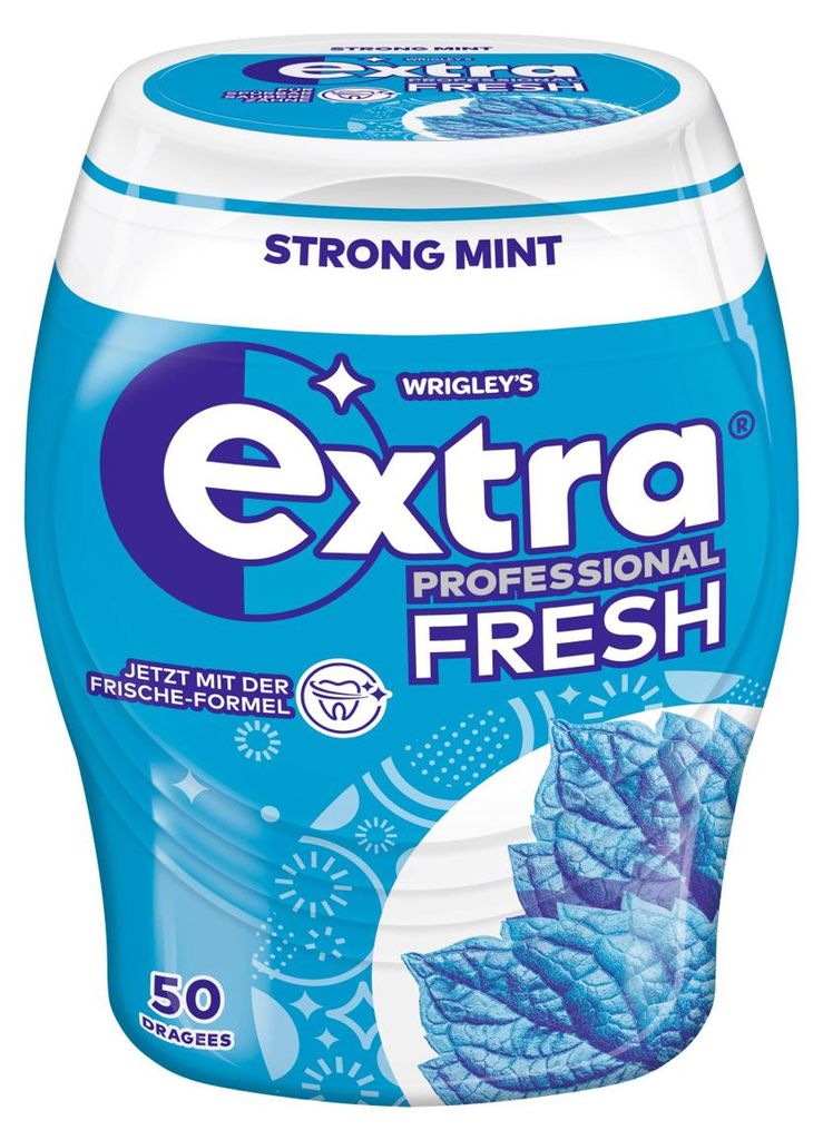 Extra Professional Fresh Strong Mint 50er Produktbild 
