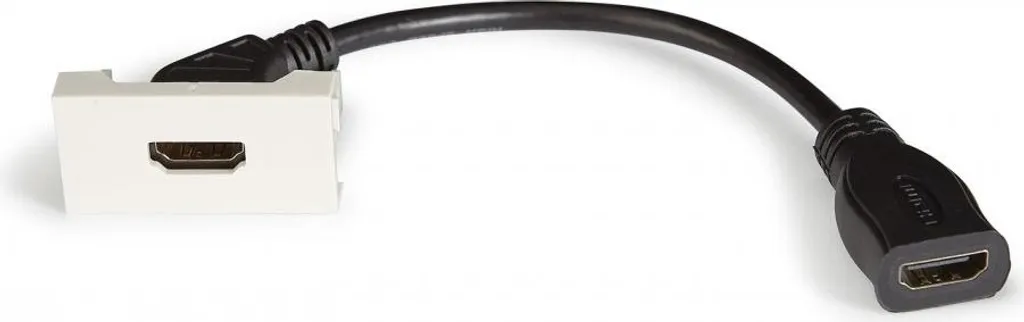 Panneau de brassage HDMI à câbles flexibles 20cm blindé haute vitesse