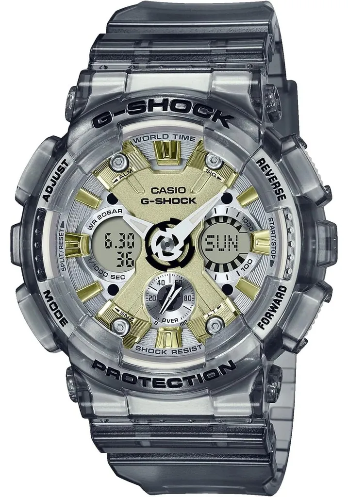 Montre Sport Casio G-Shock GMA-S120GS-8AER Grise pour Fitness et Yoga