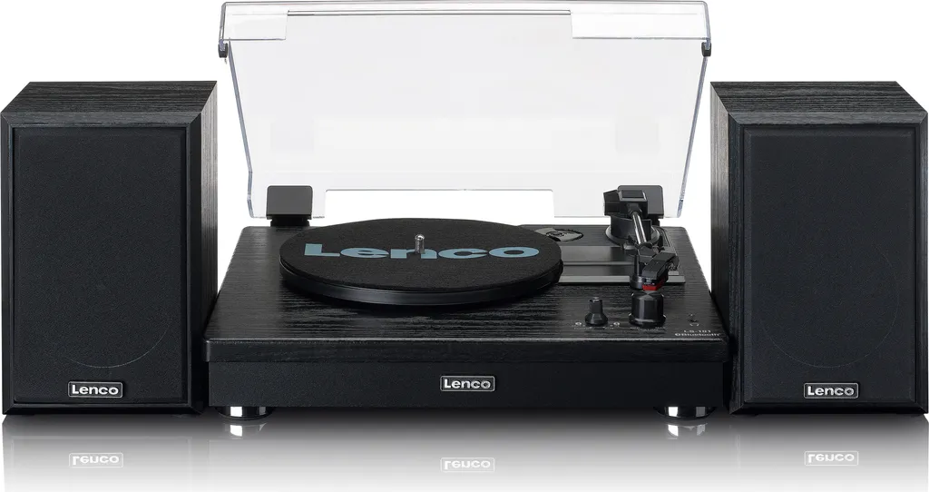 Platine tourne-disque Lenco LS-101BK pour écouter vos 33 45 tours
