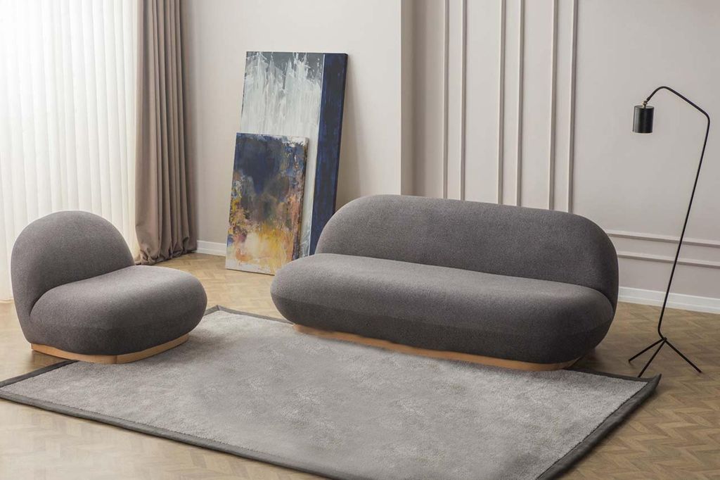 Design-Highlight – Set aus Sofa und Sessel