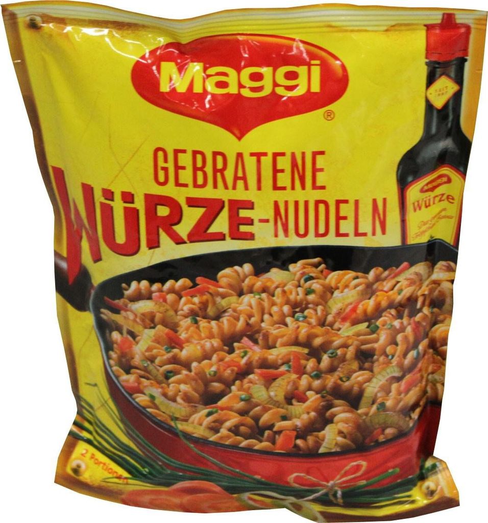 Maggi Gebratene Würze Nudeln herzhaft lecker ergibt 2 Produktbild 3