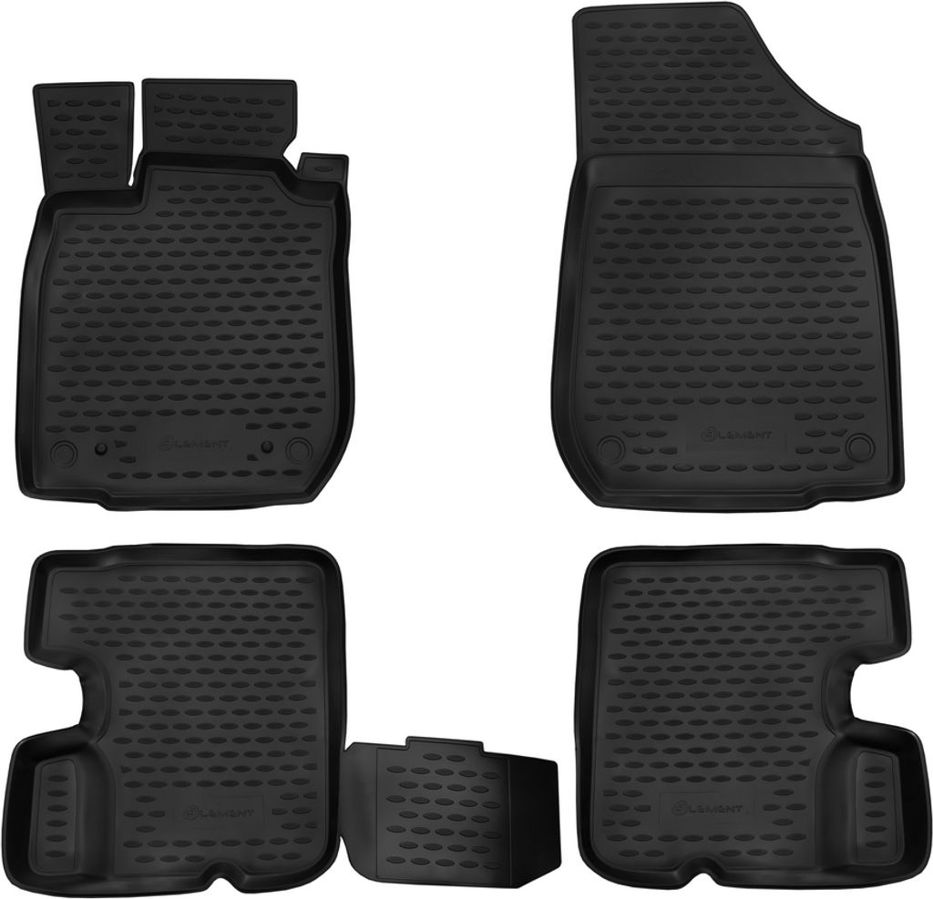 Gummimatten Fußmatten Fußraumschale für Renault Sandero 2010-08/2018