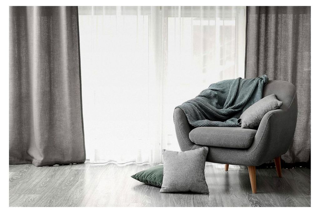 Gardinen Voile weiß halbtransparent mit Kräuselband und Bleiband für Fenster im Wohnzimmer, Schlafzimmer, Kinderzimmer und Hotelzimmer in versch...