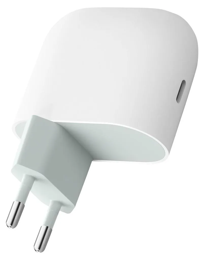Chargeur rapide USB-C 45W haute performance Google Pixel blanc