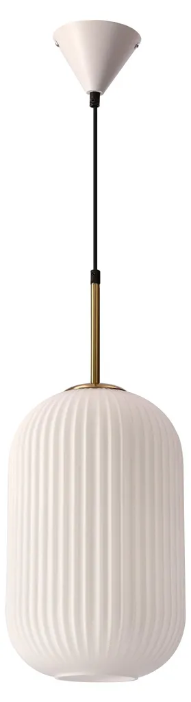 Lampe Murale CRESTO Blanc/Or 1xE27 40W - Idéal pour Chambre et Couloir