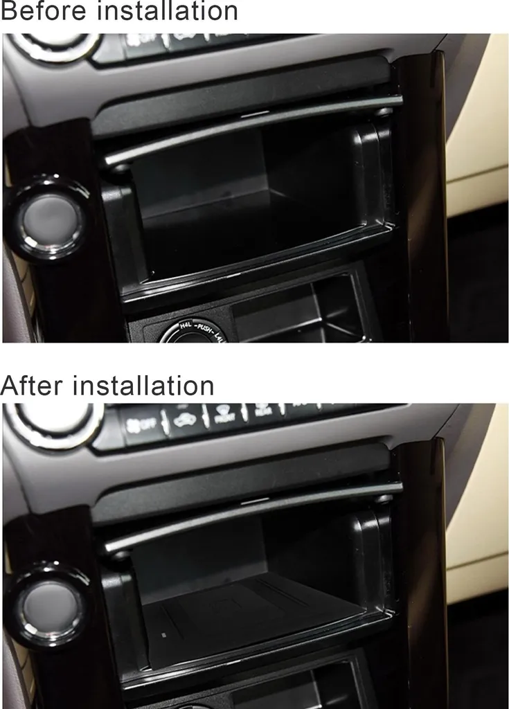 Plus de batterie en voiture ? Chargeur 15W dédié pour Prado 2012-2017 - 3