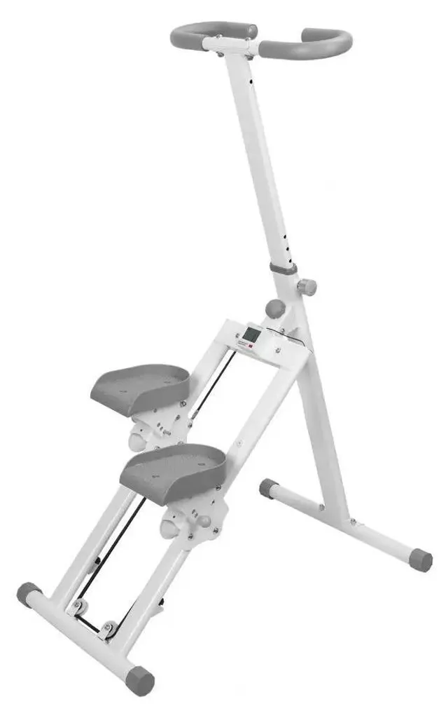 Appareil d'escalade vertical blanc Fitness complet design compact V1