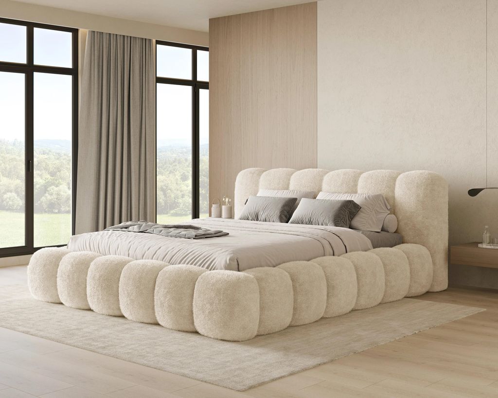 Chilly Möbel Design Lit Stone - Lit rembourré avec coffre, Image du produit 