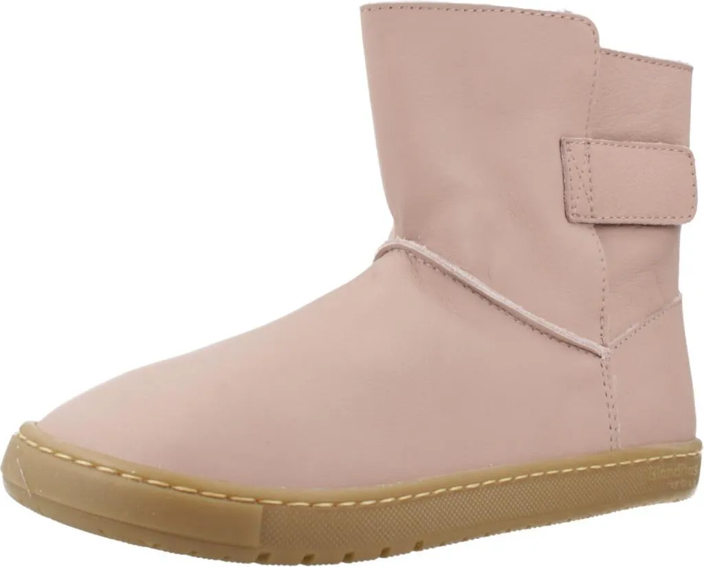 Bottines physiologiques fille Blanditos Hielo rose anti-frottement
