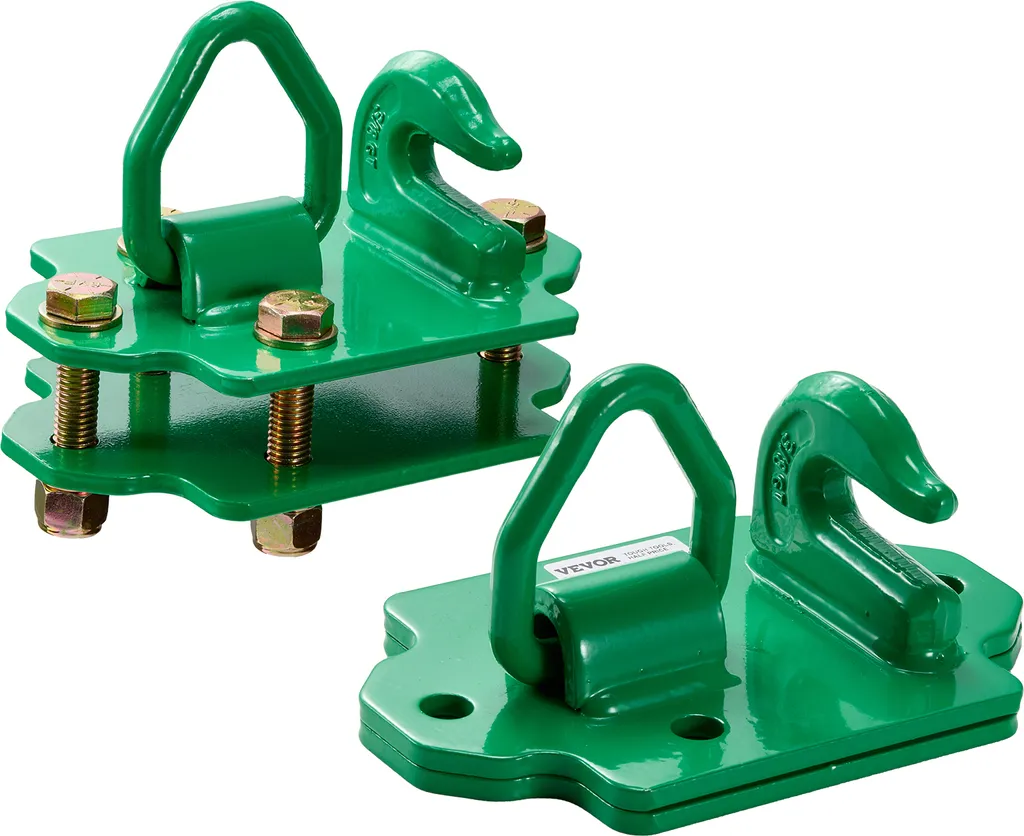 VEVOR Gancio Benna Trattore 10k lbs - Acciaio G70 9,52 mm con Anello