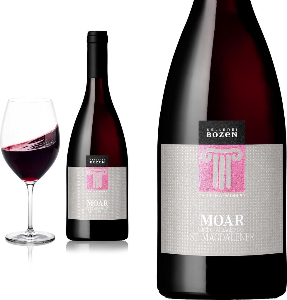 2023 MOAR St. Magdalener Classico Südtirol von Kellerei Bozen - Rotwein