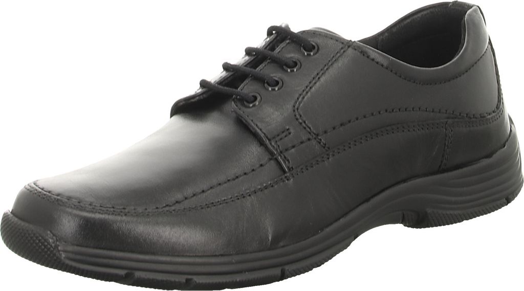 Scarbello Herren-Schnürhalbschuh Schwarz, Farbe:schwarz, EU Größe:44