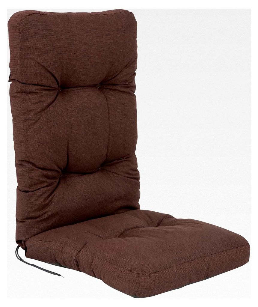 Hochlehner Auflage 124 x 48 cm mit Haltegurt und Befestigungsschnüren