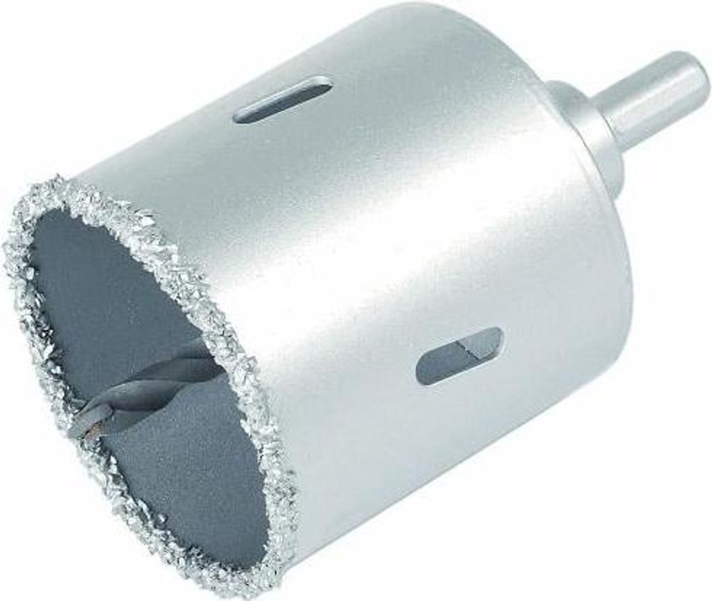 wolfcraft GmbH 1 Lochsäge HM-bestreut mit Schaft und Bohrer (8913000)