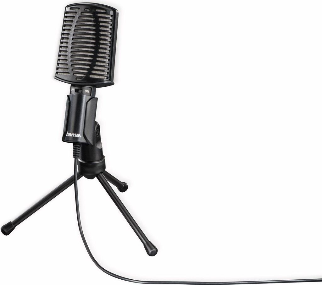 Hama MIC-USB Microfono PC Allround Nero Immagine del prodotto 
