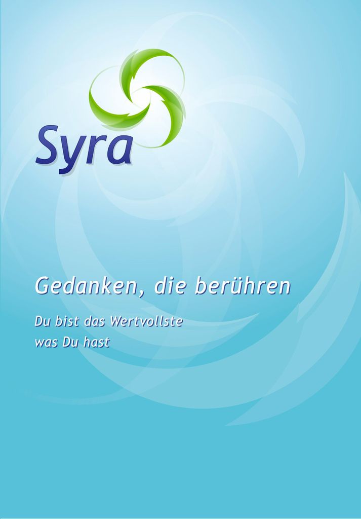 Gedanken, die berühren