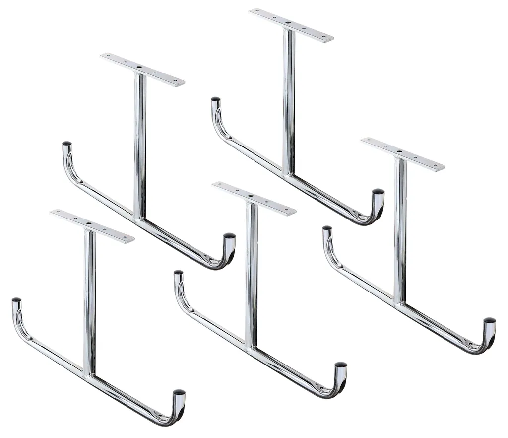 Crochet de plafond robuste Alberts 430mm en acier galvanisé lot de 5 pcs