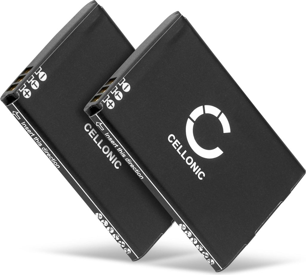 CELLONIC 2x Akku für Mobilfunk Kompatibel mit Nokia 2720 Flip, 2720 fold, 8110 4G, BV-6A - (1500mAh, 3.85V)