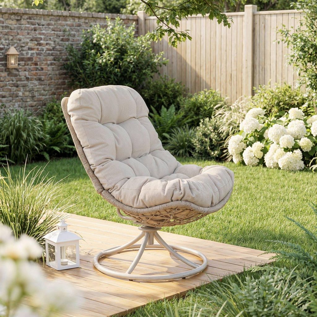 di volio Gartensessel MELIA - Lounge Sessel aus PE-Rattan Produktbild 