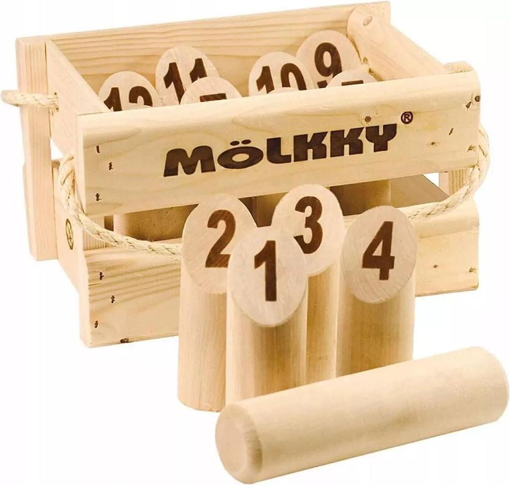 Mölkky , Mölkky, Dřevo, Dřevo, Sports, Děti a dospělí, Obrázek produktu 