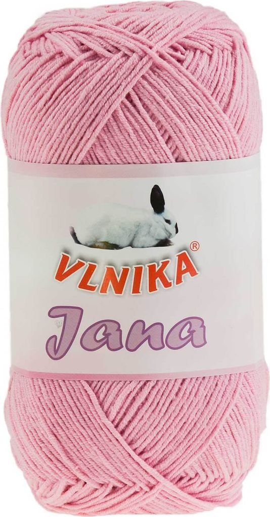 100g Strickgarn Jana Häkelgarn Strickwolle Häkelwolle Baby-Wolle, Farbauswahl, Farbe:babyrosa