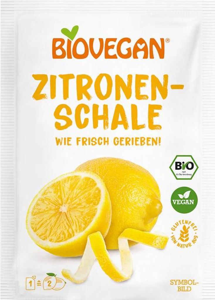 SKÓRKA CYTRYNY MIX BEZGLUTENOWA BIO 9 g - BIOVEGAN