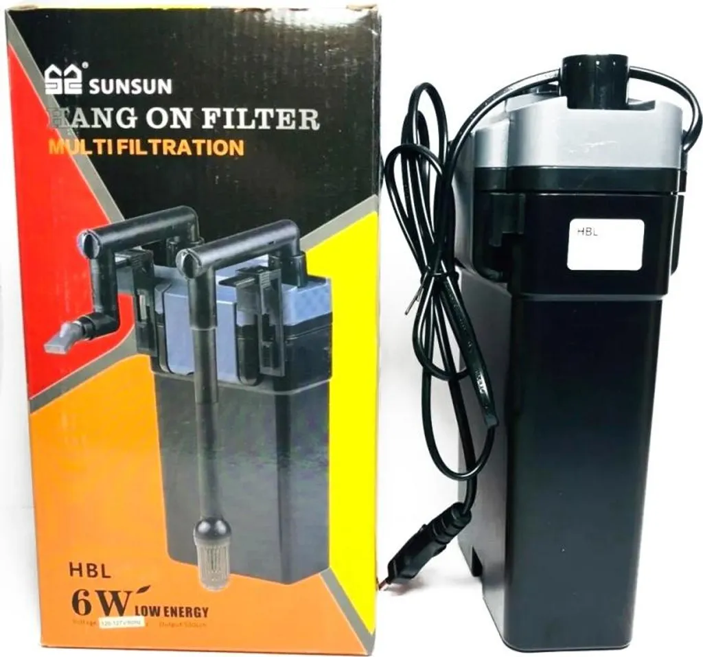 Filtre Externe Cascade SunSun M à Débit Réglable et Design Compact - 12