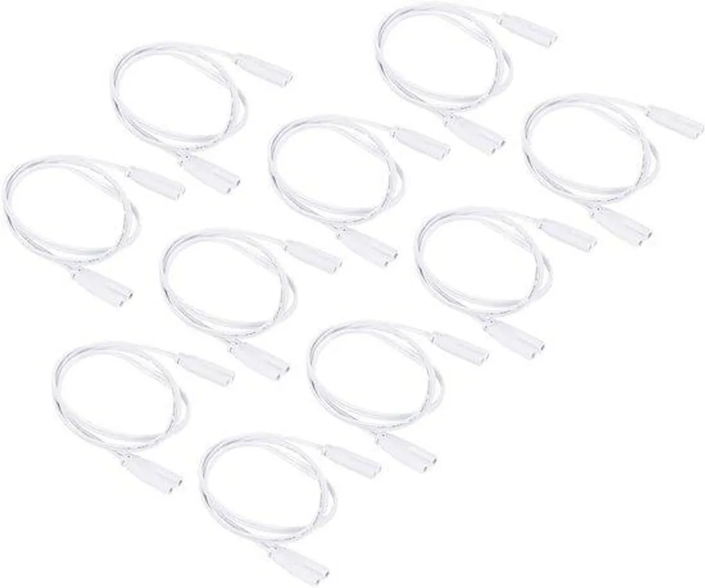 Câble LED T5 T8 de 60cm de long, connecteur double broche souple