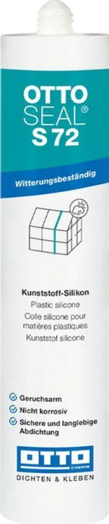 OTTOSEAL S 72 Das Kunststoff-Silikon  S 72 310ML C00 Produktbild 